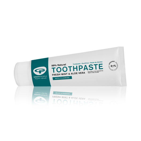 Green People - FRESH MINT TOOTHPASTE 75ML - WITH FLUORIDE