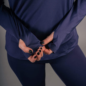 BARA - Dark blue Essential Long Sleeve