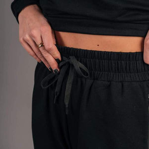 Black Loose Fit Jogger - BARA