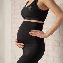 Indlæs billede til gallerivisning Black Maternity (gravid)Tights - BARA
