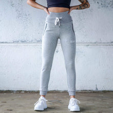 Indlæs billede til gallerivisning SPAR 20%: BARA - Grey High Waisted Jogger
