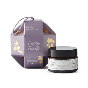 EVOLVE - gávueskja við vistfrøðiligum dagkremi: Daily Renew Facial Cream