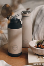 Indlæs billede til gallerivisning AYA&amp;IDA - Kids Straw Bottle - Cream Beige - 350ML
