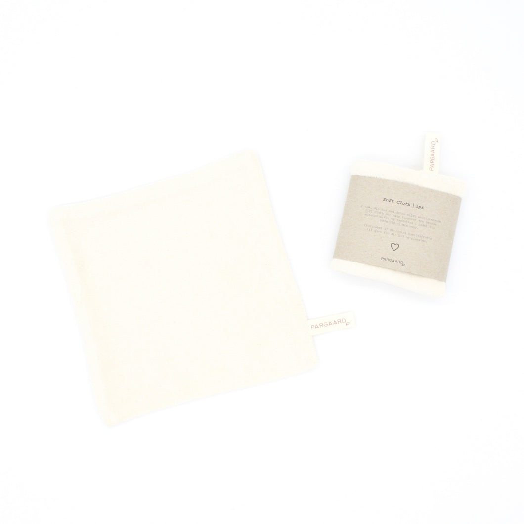 SPAR 25%: PARGAARD - SOFT CLOTH - NATURAL WHITE - 1PCS