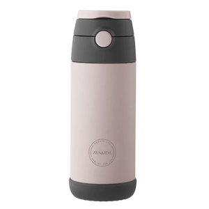 AYA&IDA - Kids Straw Bottle - Soft Rose - 350 ML