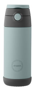 AYA&IDA - Kids Straw Bottle - Mint Green - 350 ML