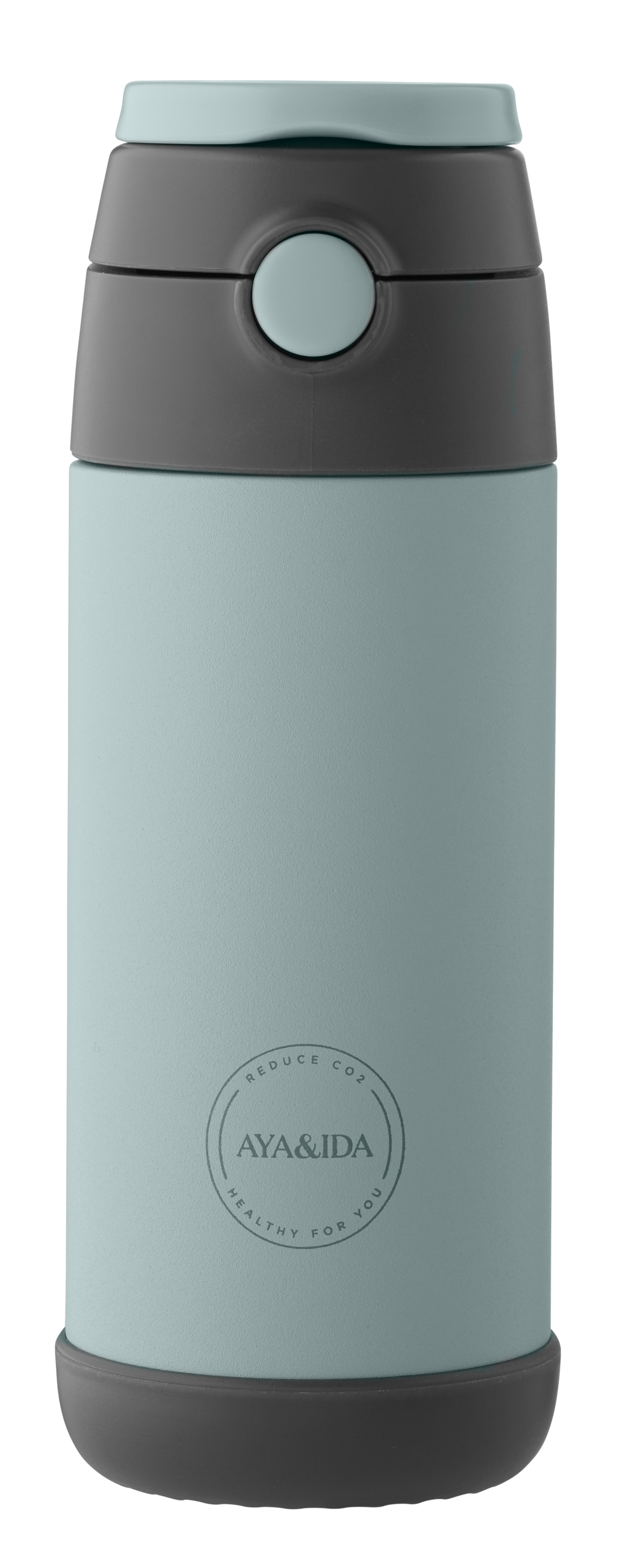 AYA&IDA - Kids Straw Bottle - Mint Green - 350 ML