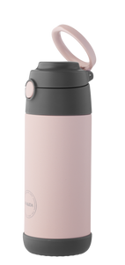 AYA&IDA - Kids Straw Bottle - Soft Rose - 350 ML