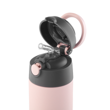 Indlæs billede til gallerivisning AYA&amp;IDA - Kids Straw Bottle - Soft Rose - 350 ML
