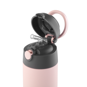 AYA&IDA - Kids Straw Bottle - Soft Rose - 350 ML