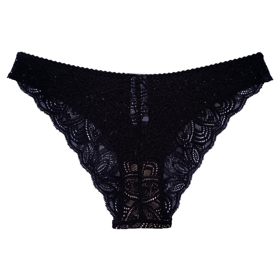 SPAR 20%: LUNA BRIEFS BLACK  - UNDERPROTECTION (BERT 1 STK. XL EFTIR)