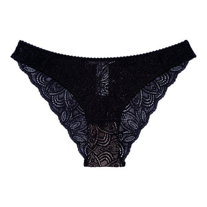 SPAR 20%: LUNA BRIEFS BLACK  - UNDERPROTECTION (BERT 1 STK. XL EFTIR)