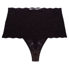 Indlæs billede til gallerivisning LUNA HIGH STRING BLACK  - UNDERPROTECTION

