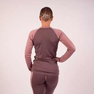 BARA - Rose 100% Merino Wool Long Sleeve