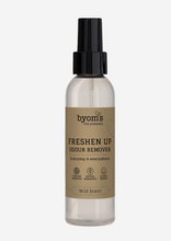 Indlæs billede til gallerivisning BYOMS - FRESHEN UP - PROBIOTIC ODOUR REMOVER - Mild scent (Fig milk - Vel ímillum 400/200/100 ML)
