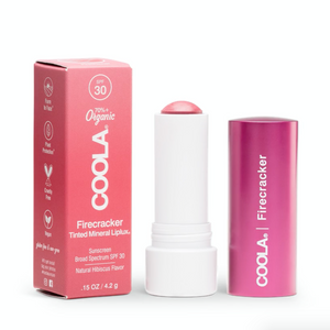 COOLA - Mineral Liplux® Organic Tinted Lip Balm Sunscreen SPF 30 - Firecracker