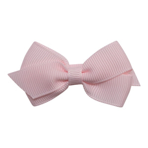 LITTLE WONDERS - EMILY – 1 stk. stor flad 8 cm. sløjfe – standardfarver (vel lit)