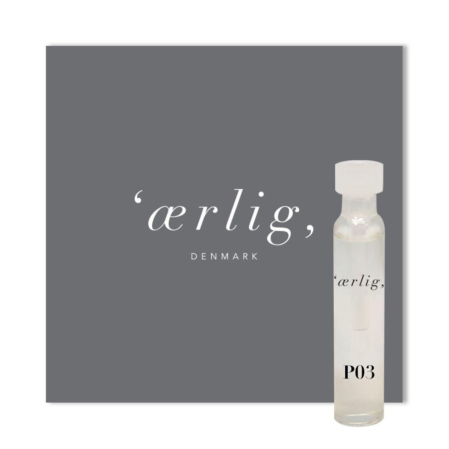 ÆRLIG - Duftprøve P3 - Eau de Parfum 1,3 ml