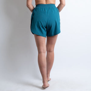 Teal Athletic Shorts 2.0 - BARA