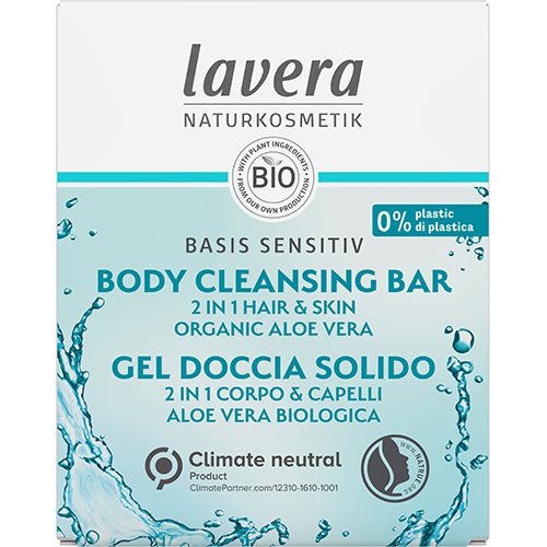 LAVERA NATURKOSMETIK - Body Cleansing Bar 2in1 - Basis Sensitiv