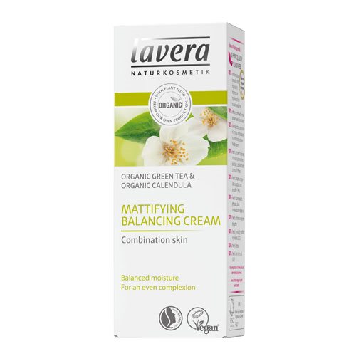 LAVERA NATURKOSMETIK: MATTIFYING BALANCING CREAM GREEN TEA 50 ml (Kombineret hud)