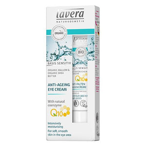 LAVERA NATURKOSMETIK - BASIS SENSITIV ANTI-AGEING EYE CREAM Q10