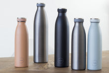 Indlæs billede til gallerivisning AYA&amp;IDA - Drikkeflaske - Matte Black - 500 ML
