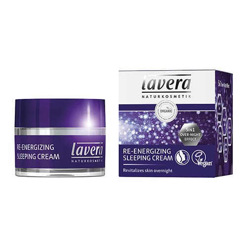 LAVERA - Re-energizing sleeping cream (Náttkrem)