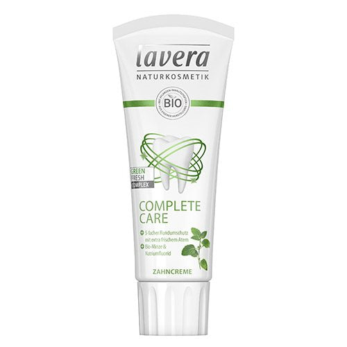LAVERA NATURKOSMETIK - Tandpasta COMPLETE CARE Organic mint & fluor - øko,vegansk,100% naturligt,75ml