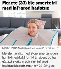 Indlæs billede til gallerivisning PRE-ORDER - RADIANT HEALTH Infrarød Sauna (transportabel) ( tekur uml. 10-14 dagar at fáa heim, um tað er á goymslu i DK)
