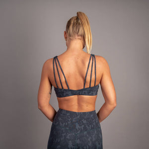 BARA - Black Camo Sports Bra