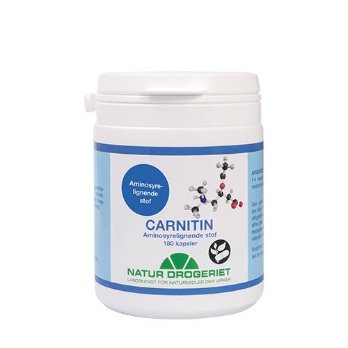 Natur Drogeriet - Carnitin 180 kapsl.
