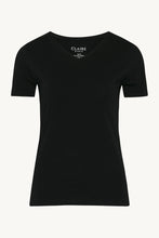 Indlæs billede til gallerivisning AIDA - T-SHIRT - CLAIRE WOMAN - Black  (og et lille C i similisten på det ene ærme)
