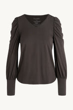 Indlæs billede til gallerivisning SPAR 30%: CLAIRE WOMAN - AYLA T- SHIRT - BROWN (95%Viskose af Bamboo 5% Elasthan)
