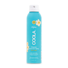 Indlæs billede til gallerivisning COOLA Classic Body Organic Sunscreen Spray SPF 30 - Piña Colada - 177 ml
