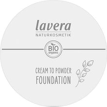 Indlæs billede til gallerivisning LAVERA NATURKOSMETIK - Cream to Powder Foundation - 02 Tanned
