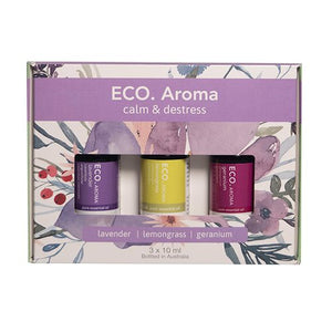 ECO Calm & Destress Aroma Trio - ECO