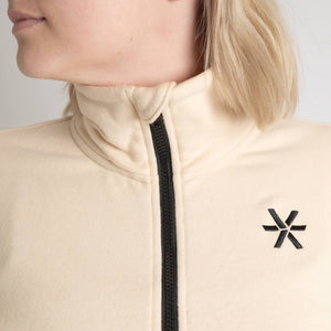 BARA - White Fleece Jacket