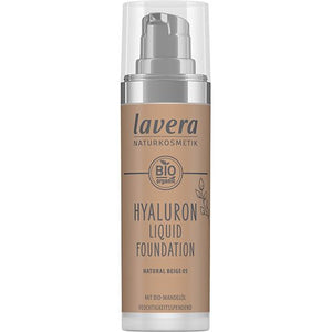 LAVERA NATURKOSMETIK - Foundation Natural Beige 05 Hyaluron Liquid
