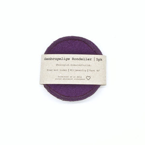 SPAR 25%: PARGAARD - GENBRUGELIGE RONDELLER 5PK - DEEP PURPLE