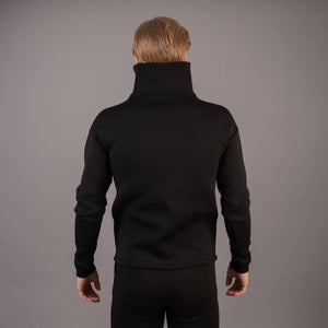 Men's Black Luxe Sweater - BARA
