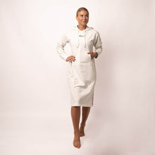 Indlæs billede til gallerivisning Heather Grey Hoodie Dress - BARA (SPAR KR. 150,-)
