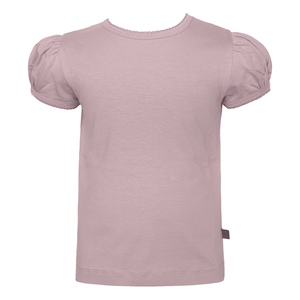 LITTLE WONDERS - Antique Rose Harper T-Shirt med pufærmer