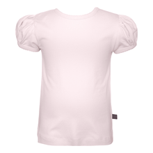 Indlæs billede til gallerivisning LITTLE WONDERS - Pearl Pink Harper T-Shirt med pufærmer
