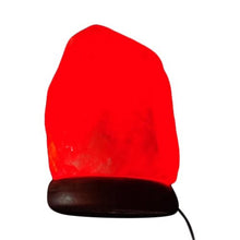 Indlæs billede til gallerivisning Himalaya salt lampe pink USB m. skiftende farver 500-1000g

