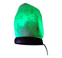 Indlæs billede til gallerivisning Himalaya salt lampe pink USB m. skiftende farver 500-1000g

