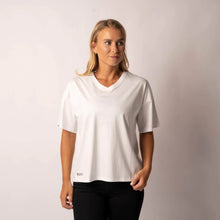 Indlæs billede til gallerivisning White Recycled T-shirt - BARA
