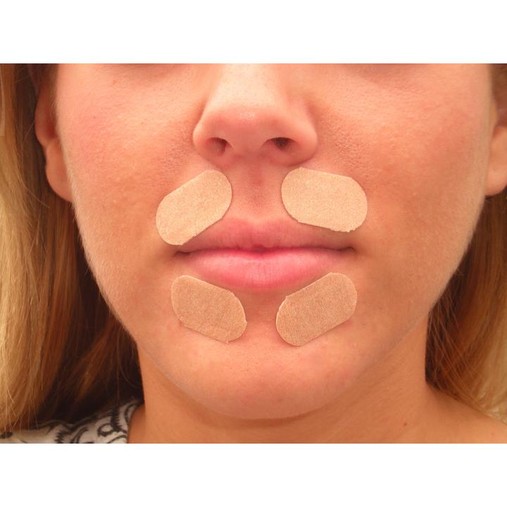 Frownies Rynkeplaster For Gentle Lift - Til varralinjur runt um munnin - 60 plástur í eskjuni