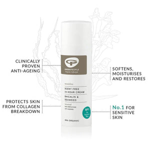 GREEN PEOPLE - SCENT FREE ANTI-AGEING 24-HOUR CREAM 50ML