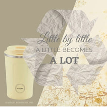 Indlæs billede til gallerivisning AYA&amp;IDA - CUP2GO BUTTER YELLOW 380 ML
